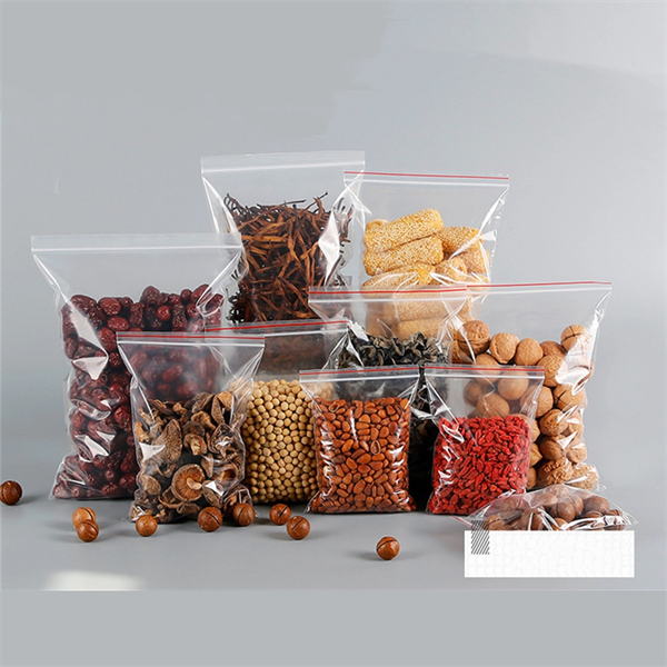 Clear Ziplock Plastic Bag - Clear Ziplock Plastic Bag - Image 1 of 4