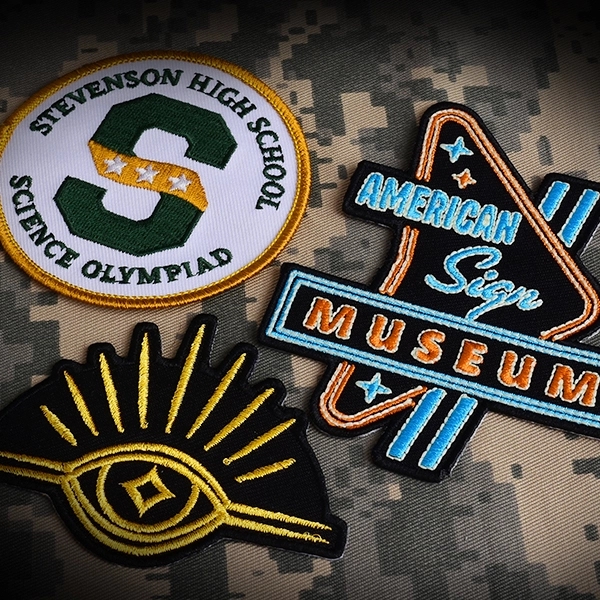 2"-5" Patches Embroidered Coverage 50% - 2"-5" Patches Embroidered Coverage 50% - Image 5 of 10