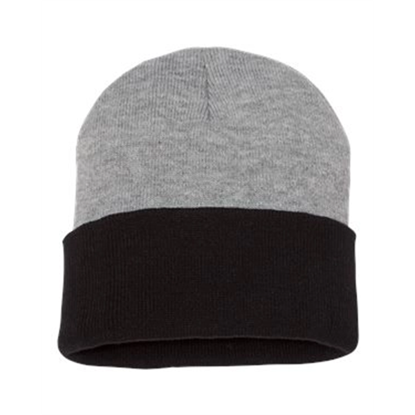 Sportsman 12" Color Blocked Cuffed Beanie - Sportsman 12" Color Blocked Cuffed Beanie - Image 14 of 17