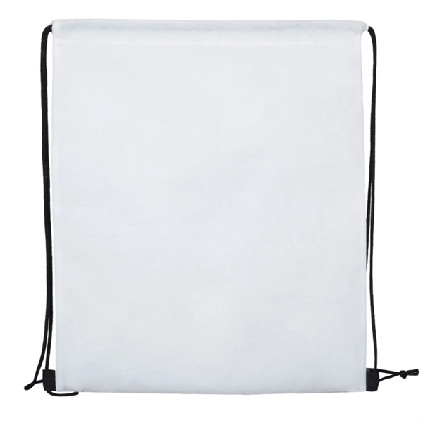 Full Color Bag Non-Woven Drawstring Backpacks (11"x12") - Full Color Bag Non-Woven Drawstring Backpacks (11"x12") - Image 1 of 1