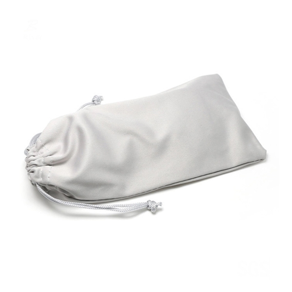 Microfiber Sunglass Pouch With Drawstring - Microfiber Sunglass Pouch With Drawstring - Image 1 of 3