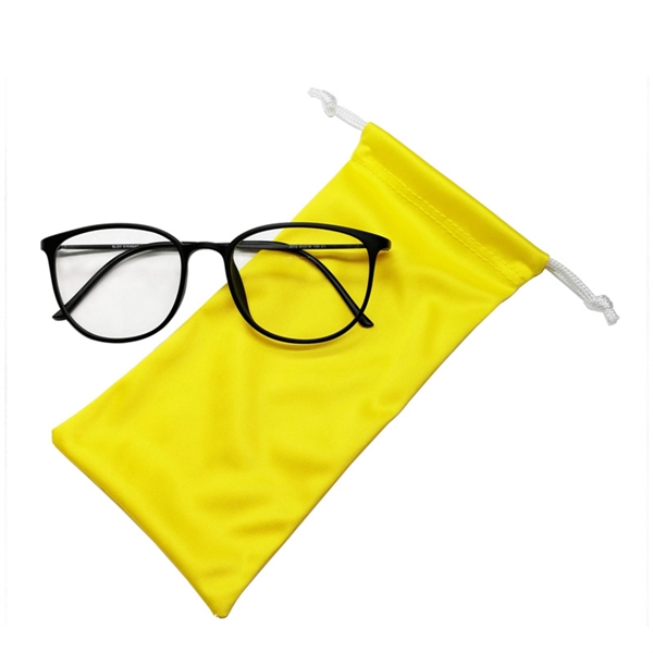 Microfiber Sunglass Pouch With Drawstring - Microfiber Sunglass Pouch With Drawstring - Image 3 of 3