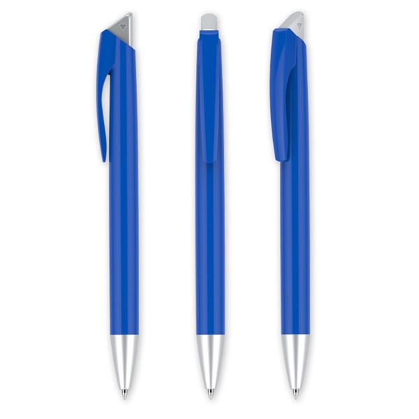 Custom Color Advertising Plastic Ballpoint Pen - Custom Color Advertising Plastic Ballpoint Pen - Image 3 of 9