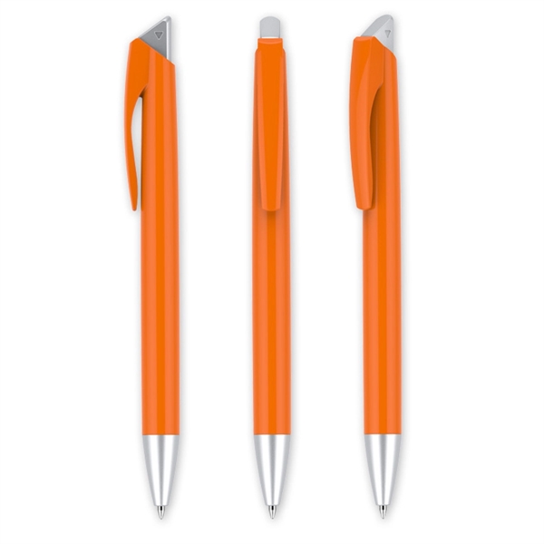 Custom Color Advertising Plastic Ballpoint Pen - Custom Color Advertising Plastic Ballpoint Pen - Image 5 of 9