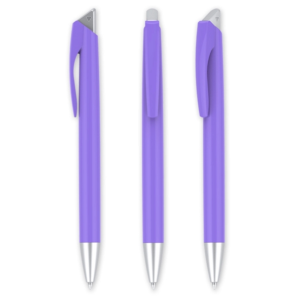 Custom Color Advertising Plastic Ballpoint Pen - Custom Color Advertising Plastic Ballpoint Pen - Image 7 of 9