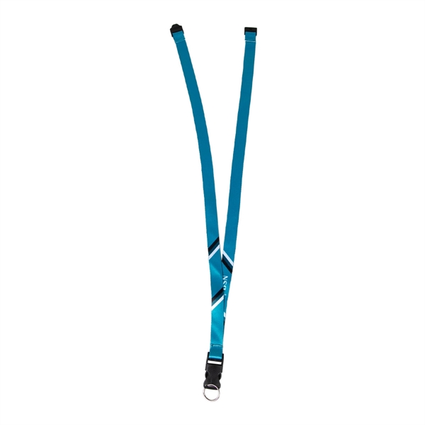 Custom 1/2" Lanyard w/ Buckle Release & Safety Breakaway - Custom 1/2" Lanyard w/ Buckle Release & Safety Breakaway - Image 2 of 5