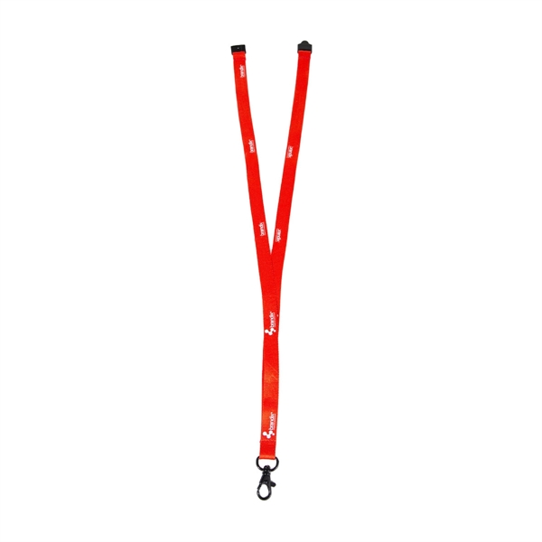 Custom 1/2" Lanyard w/ Safety Breakaway & Lobster Claw - Custom 1/2" Lanyard w/ Safety Breakaway & Lobster Claw - Image 2 of 5