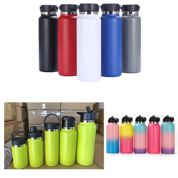 32 Oz Hydro Flask Wide Mouth Flex Cap Bottle - 32 Oz Hydro Flask Wide Mouth Flex Cap Bottle - Image 1 of 3