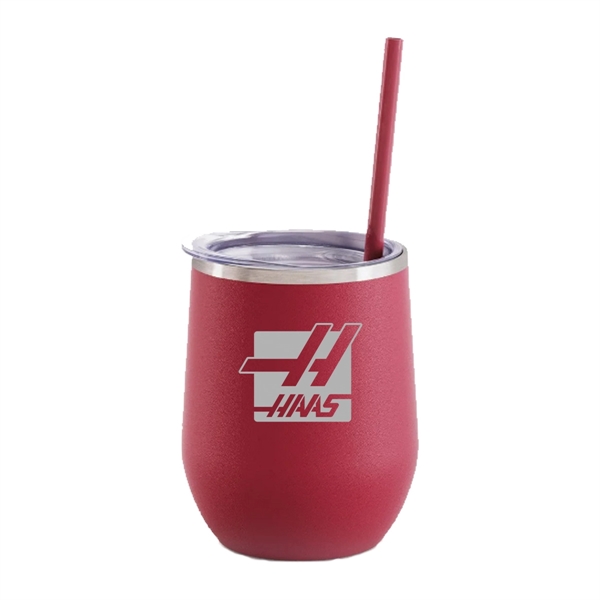 Maars 12oz Bev Stainless Steel Wine Tumbler - Maars 12oz Bev Stainless Steel Wine Tumbler - Image 21 of 42