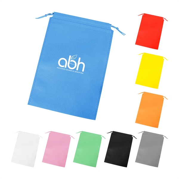 Small Non-Woven Drawstring Bag - Small Non-Woven Drawstring Bag - Image 0 of 13