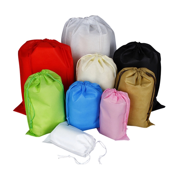 Small Non-Woven Drawstring Bag - Small Non-Woven Drawstring Bag - Image 1 of 13