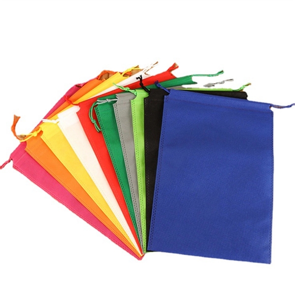 Small Non-Woven Drawstring Bag - Small Non-Woven Drawstring Bag - Image 5 of 13