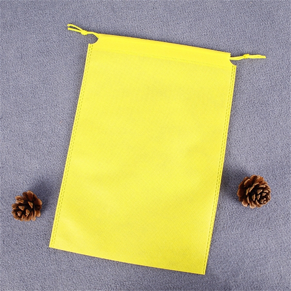Small Non-Woven Drawstring Bag - Small Non-Woven Drawstring Bag - Image 12 of 13
