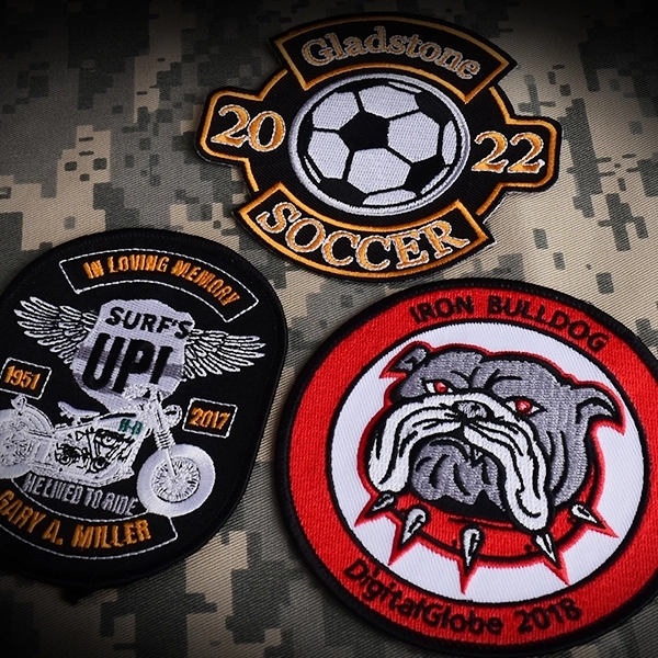 2"-5" Patches Embroidered, Coverage 75% - 2"-5" Patches Embroidered, Coverage 75% - Image 2 of 6