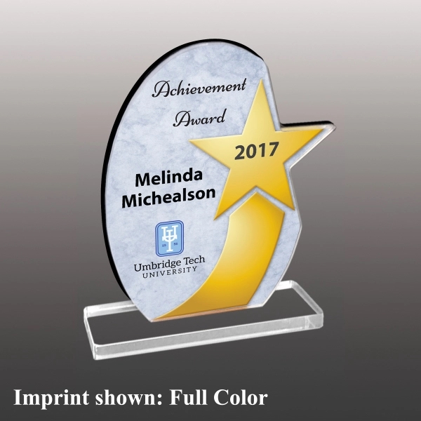 Acrylic Star Award - Full Color - Acrylic Star Award - Full Color - Image 1 of 1