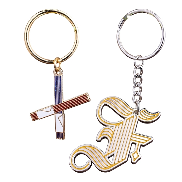 Soft Enamel Key Chain 1"- 2.5" - Soft Enamel Key Chain 1"- 2.5" - Image 5 of 12