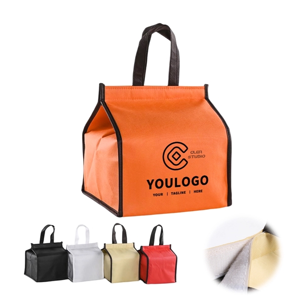 Non-woven nylon buckle cooler insulation tote bag