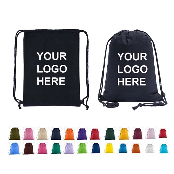 Canvas Cotton Drawstring Bag - Canvas Cotton Drawstring Bag - Image 0 of 2