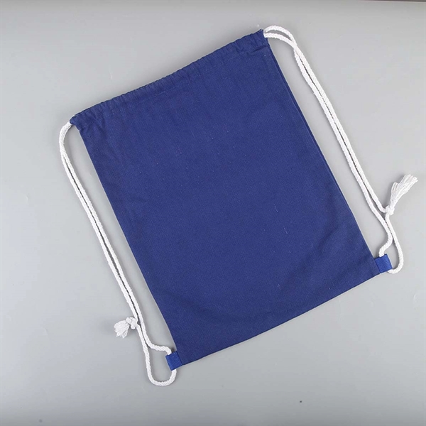 Canvas Cotton Drawstring Bag - Canvas Cotton Drawstring Bag - Image 1 of 2