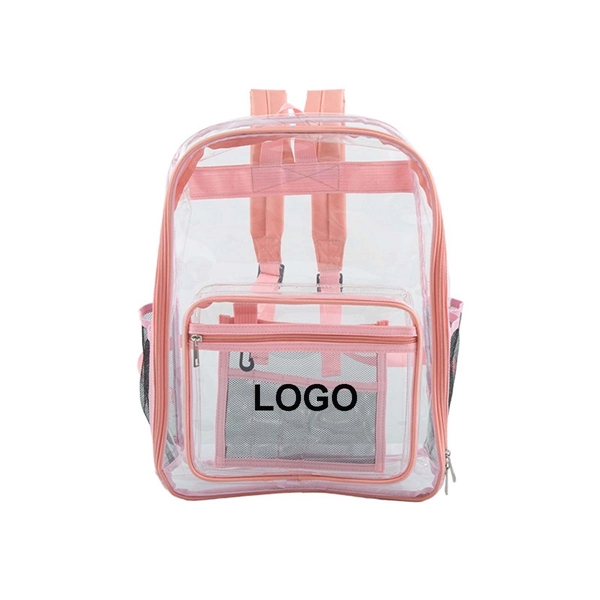 Clear Backpack School Bag - Clear Backpack School Bag - Image 2 of 2