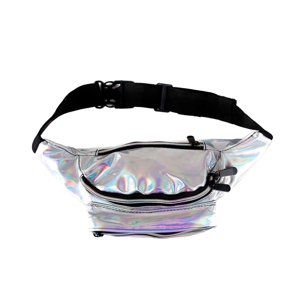 Holographic Rave Fanny Pack - Holographic Rave Fanny Pack - Image 2 of 3