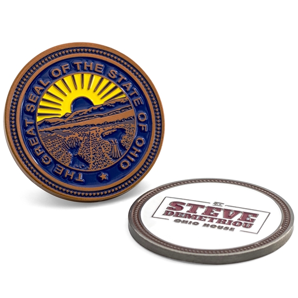 Custom Challenge Coin - Die Struck Economy Enamel - Custom Challenge Coin - Die Struck Economy Enamel - Image 20 of 20