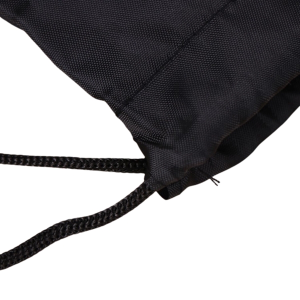 Premium Drawstring Side Mesh Backpack w/ Earphone Outlet - Premium Drawstring Side Mesh Backpack w/ Earphone Outlet - Image 5 of 5