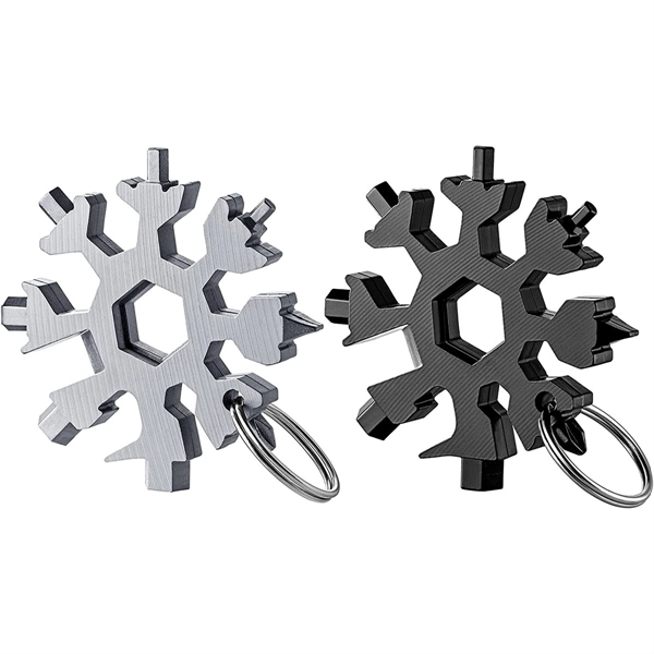 Stainless Steel Snowflake Multi Tool - Stainless Steel Snowflake Multi Tool - Image 0 of 1