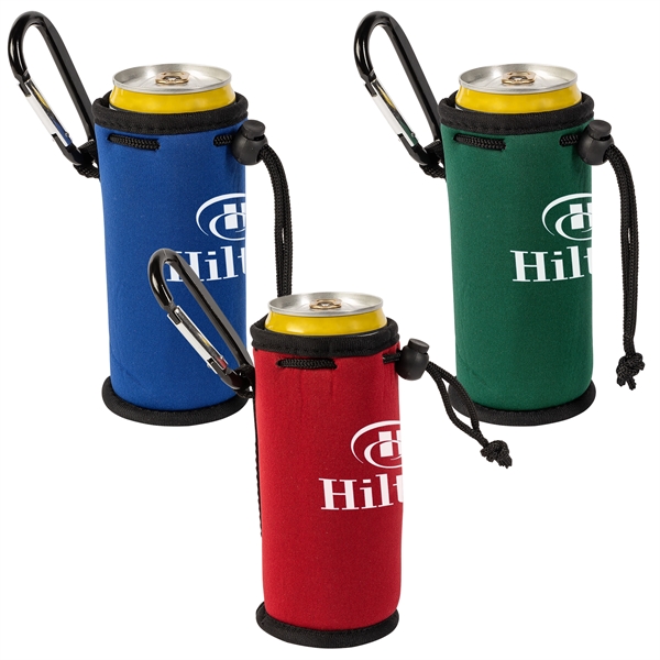 Neoprene Single Bottle & Can Cooler - Neoprene Single Bottle & Can Cooler - Image 0 of 6