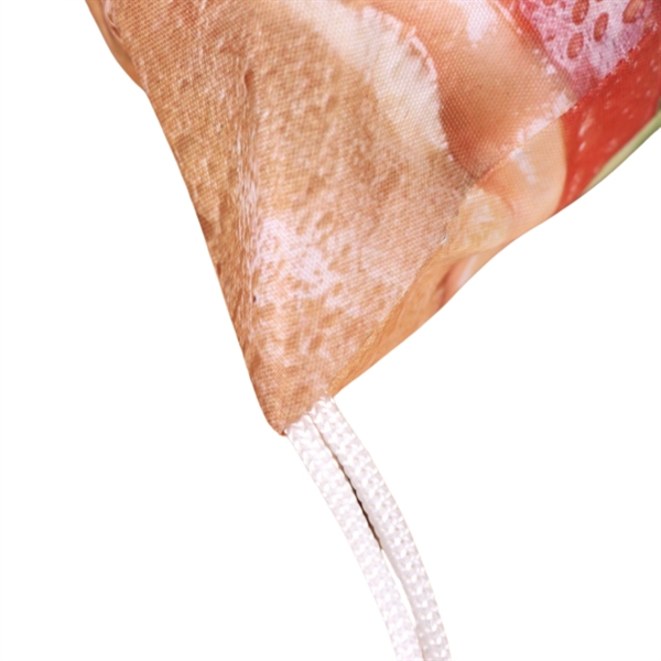 Premium 210D Polyester Sublimated Drawstring Backpack 14"x18 - Premium 210D Polyester Sublimated Drawstring Backpack 14"x18 - Image 1 of 5