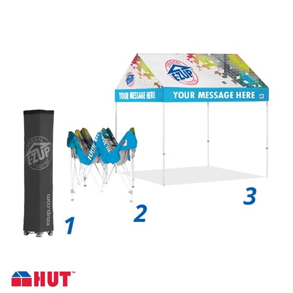 Hut™ Professional Shelter, 10' x 10' - Digital Print - Hut™ Professional Shelter, 10' x 10' - Digital Print - Image 3 of 7
