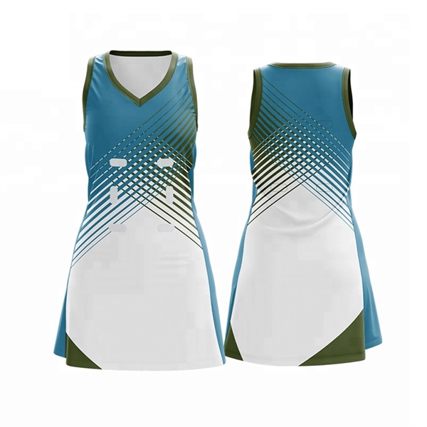 Dye-Sublimated Netball Dresses - Dye-Sublimated Netball Dresses - Image 1 of 6