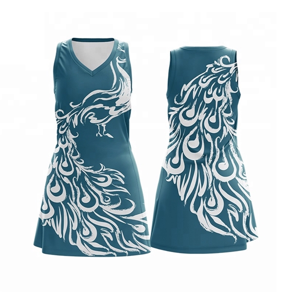 Dye-Sublimated Netball Dresses - Dye-Sublimated Netball Dresses - Image 2 of 6