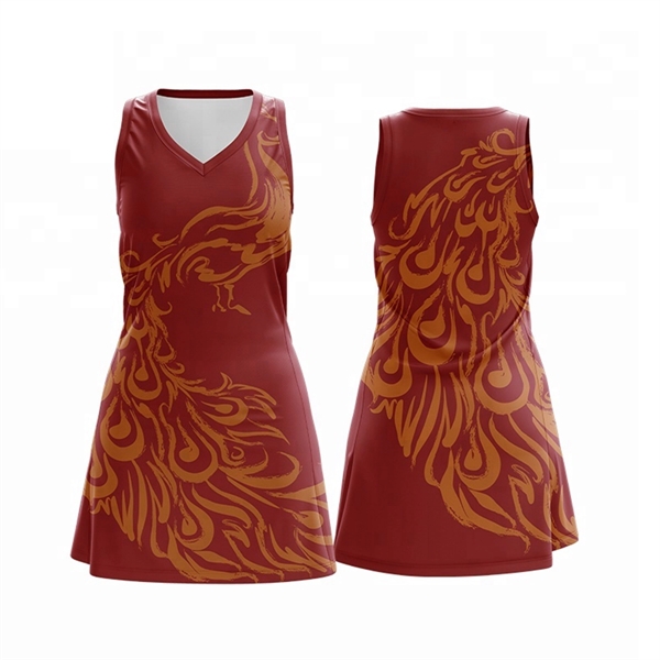 Dye-Sublimated Netball Dresses - Dye-Sublimated Netball Dresses - Image 3 of 6