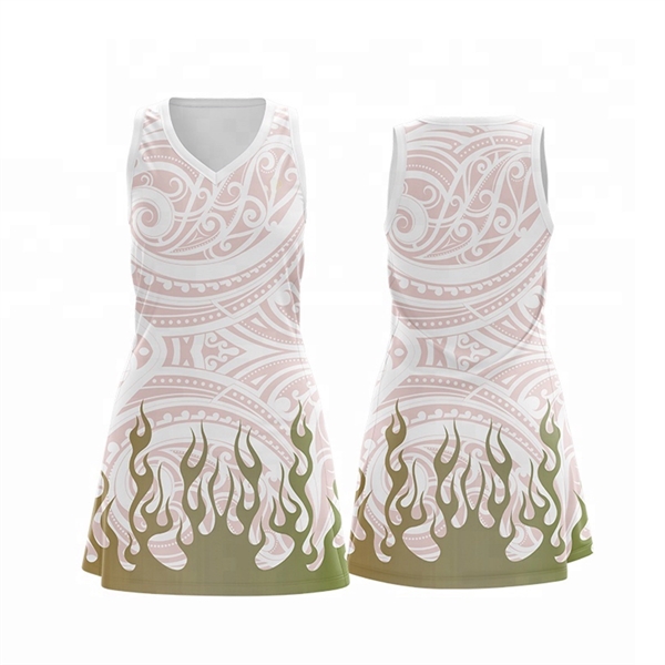 Dye-Sublimated Netball Dresses - Dye-Sublimated Netball Dresses - Image 4 of 6