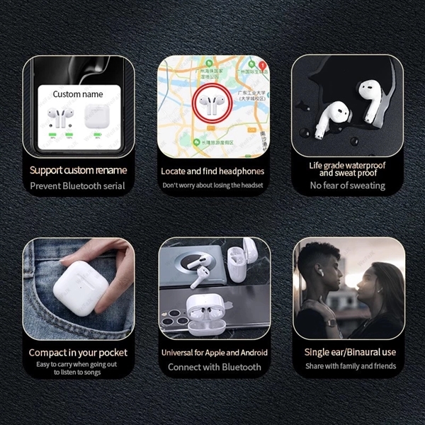 Bluetooth Wireless Earpod Air Pro 6 - Bluetooth Wireless Earpod Air Pro 6 - Image 3 of 5