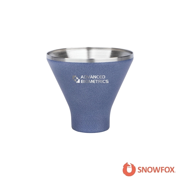 Snowfox® 8 oz. Shimmer Finish Vacuum Insulated Martini Cup - Snowfox® 8 oz. Shimmer Finish Vacuum Insulated Martini Cup - Image 1 of 3