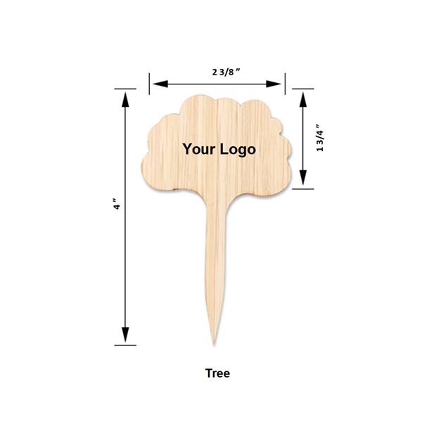Bamboo Plant Tags - Bamboo Plant Tags - Image 1 of 5