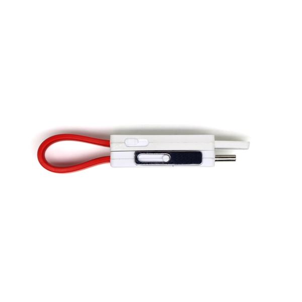 3 In 1 Usb Cord Keychain - 3 In 1 Usb Cord Keychain - Image 1 of 1