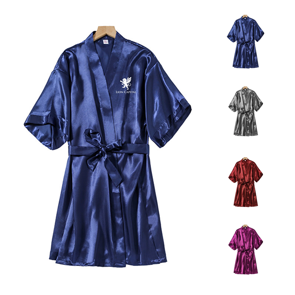 Wedding Silk Robe - Wedding Silk Robe - Image 0 of 1