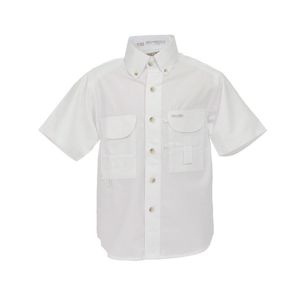 Youth Fishing Shirt Short Sleeves - Youth Fishing Shirt Short Sleeves - Image 9 of 10