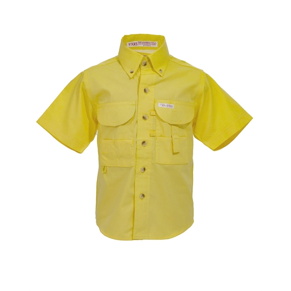 Youth Fishing Shirt Short Sleeves - Youth Fishing Shirt Short Sleeves - Image 10 of 10