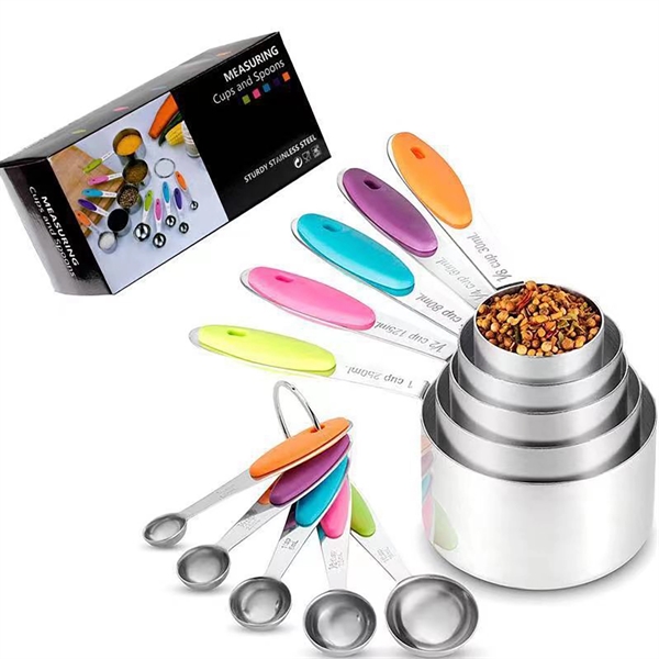 Stainless Steel Measuring Cups - Stainless Steel Measuring Cups - Image 2 of 2