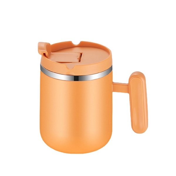 16oz Stainless Steel Mug W/ Mobile Phone Holder - 16oz Stainless Steel Mug W/ Mobile Phone Holder - Image 1 of 3