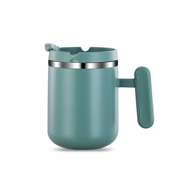 16oz Stainless Steel Mug W/ Mobile Phone Holder - 16oz Stainless Steel Mug W/ Mobile Phone Holder - Image 3 of 3