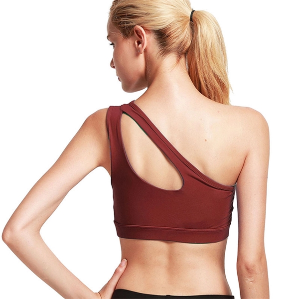 Sports One Shoulder Bra - Sports One Shoulder Bra - Image 1 of 6