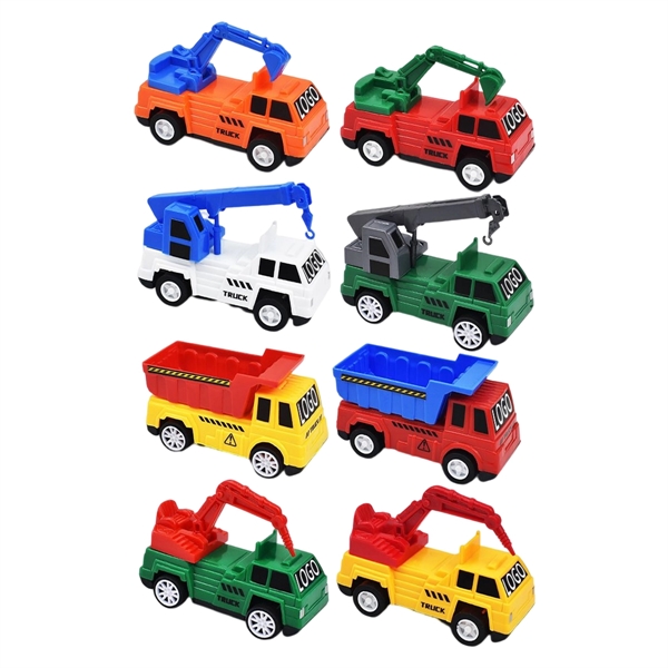 Children's Pull Back Engineering Vehicle Series