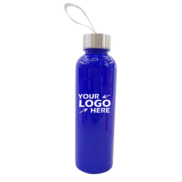 18 oz Sport Water Bottle Plastic Body - 18 oz Sport Water Bottle Plastic Body - Image 0 of 5