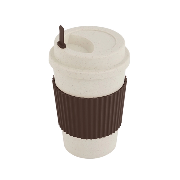 12oz Reusable Wheat Straw Coffee Mug - 12oz Reusable Wheat Straw Coffee Mug - Image 1 of 5
