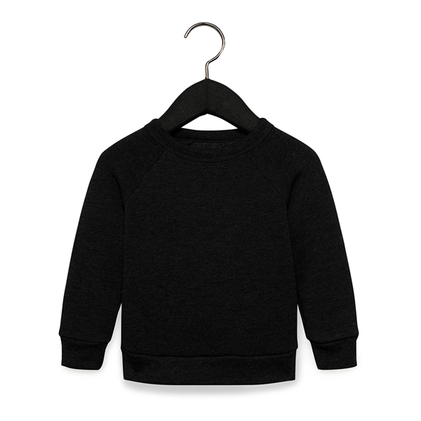 BELLA + CANVAS Toddler Sponge Fleece Raglan Sweatshirt - BELLA + CANVAS Toddler Sponge Fleece Raglan Sweatshirt - Image 2 of 10